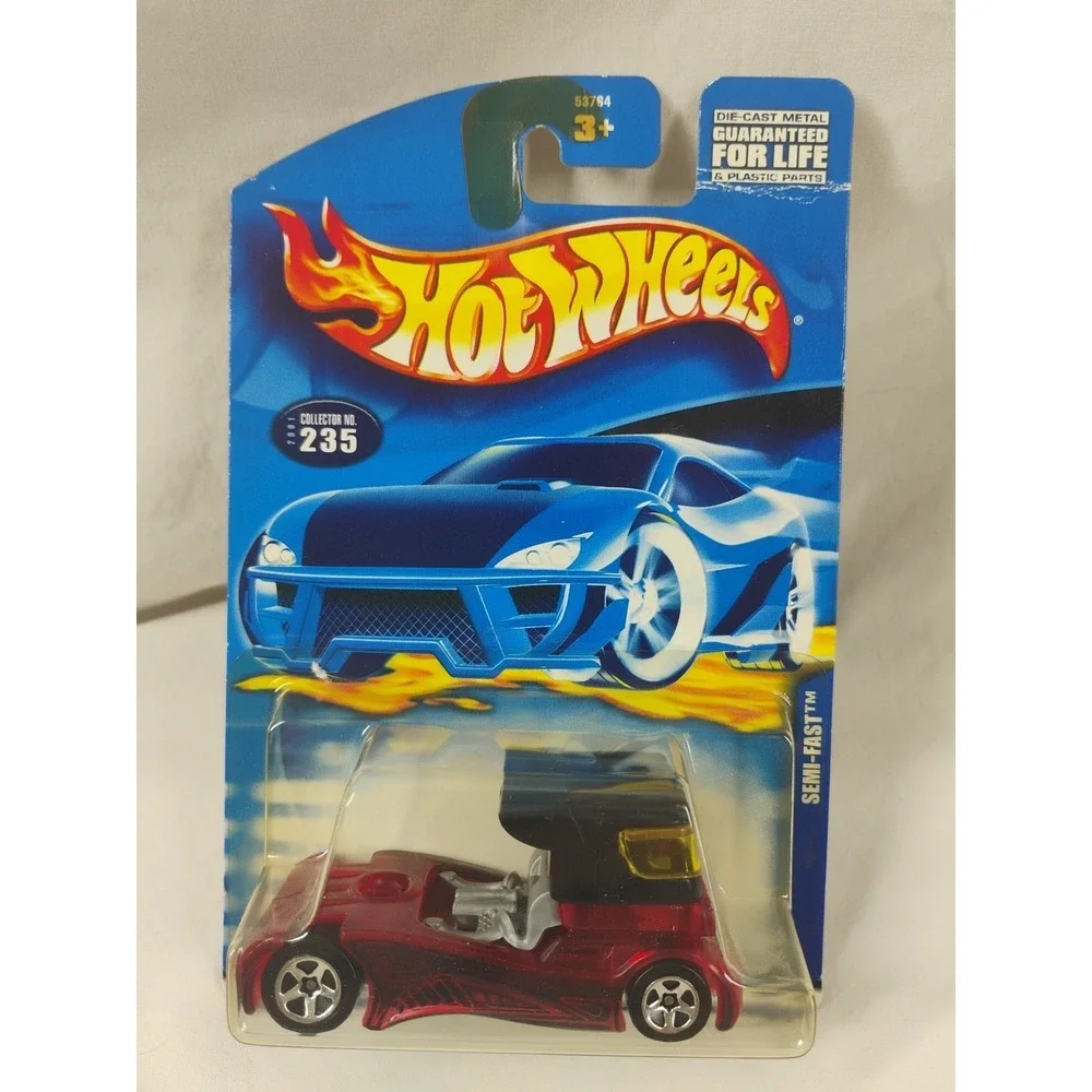 Hot Wheels‎ 2001 Semi-Fast Collector #235 Red Semi Truck New